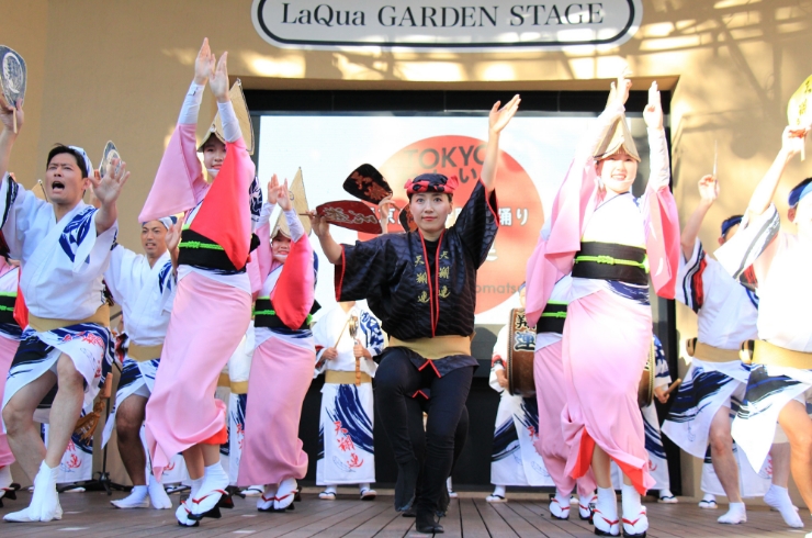 東京高円寺阿波おどり 天翔連(てんしょうれん)による「阿波踊り」